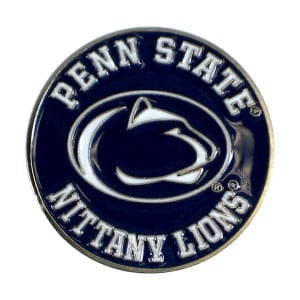 metal pin Penn State Nittany Lions and Athletic Logo